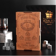 Камни для виски США Whisky Stones (СЕРТИФІКАТ) Деревяная 16шт