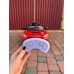 Детский спортивный электромобиль кабриолет со спойлером Cabrio 6V 5A пульт, LED-фары, музыка, педаль газа, uwest, Красный