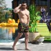 Плавательные шорты uwest Pool day Tigr i oko Черные Размер S