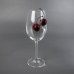 Пара бокалов для вина с вишней, uwest Пара бокалов для вина с вишней, uwest