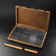Набор столовых приборов Производство Heritage V1-MH, Ореховый цвет 
