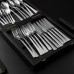 Набор столовых приборов Element V3-S, Черный цвет